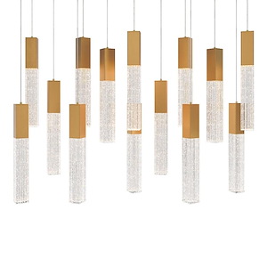 Swallow Lawns - 95W 14 4CCT LED Pendant-16 Inch Tall and 9.5 Inch Wide - 1386747