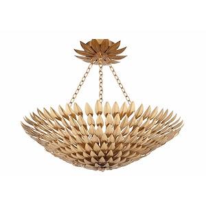 Crosby Lodge - Eight Light Pendant in Traditional and Contemporary Style - 30 Inches Wide by 12 Inches High - 1147145
