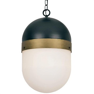 Nut Lane - Three Light Outdoor Pendant - 1152469