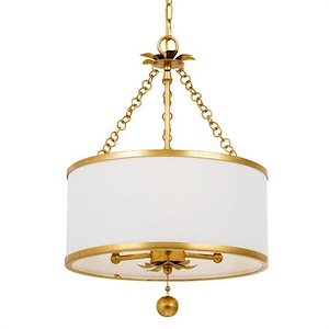 Crosby Lodge - Three Light Chandelier in Traditional and Contemporary Style - 14 Inches Wide by 20 Inches High - 1153406