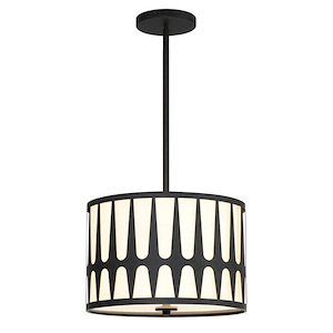 Romney Acres - 3 Light Pendant In Modern and Contemporary Style-10.75 Inches Tall and 15 Inches Wide - 1145325