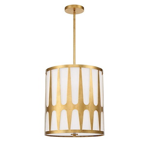 Romney Acres - 4 Light Pendant In Modern and Contemporary Style-18.37 Inches Tall and 17.12 Inches Wide - 1152893