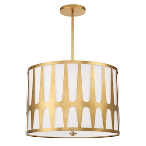 Romney Acres - 5 Light Pendant In Modern and Contemporary Style-18.37 Inches Tall and 24 Inches Wide - 1146073