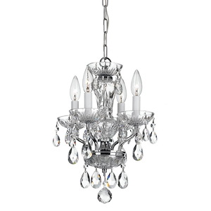 Lindsay Quadrant - 15 Inch 4 Light Chandelier - 1149524