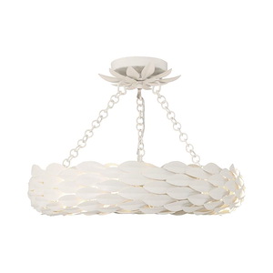 Crosby Lodge - 21W 6 LED Semi-Flush Mount-3.75 Inches Tall and 18 Inches Wide - 1321167