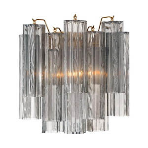Somerville Lawn - 2 Light Wall Sconce-14.5 Inch Tall and 14.5 Inch Wide - 1382652