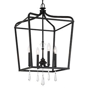 Elizabeth Chase - 4 Light Foyer-30 Inches Tall and 17 Inches Wide - 1318999