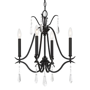 Elizabeth Chase - 4 Light Chandelier-22 Inches Tall and 18 Inches Wide - 1318966