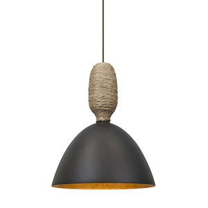 Galaer Avenue One Light Pendant with Flat Canopy 8 x 10 Inches - 1417471