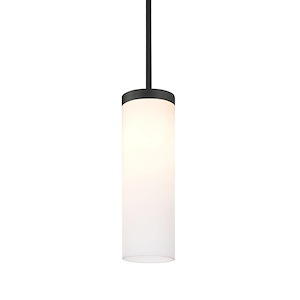 Hosael Way 1 Light Opal Glosst Glass Mini Stem Pendant - 1416935