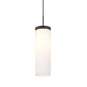 Hosael Way 9W 1 LED Opal Glossy Glass Mini Cord Pendant - 1416937