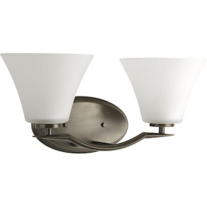 Milton Place - 2 Light in Modern style - 17 Inches wide by 8.5 Inches high - 1408830