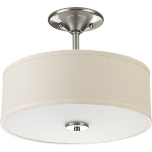 Mary Woodlands - Close-to-Ceiling Light - 2 Light in Farmhouse style - 13 Inches wide by 10.13 Inches high - 1407973