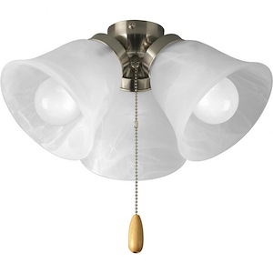 AirPro - 3 Light Ceiling Fan Light Kit in Transitional style - 13.63 Inches wide by 7 Inches high - 1407874