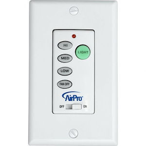 AirPro Wall Control - Wide in Transitional style - 2.75 Inches wide by 4.5 Inches high - 1407427