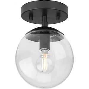 Pit Lane - 1 Light Flush Mount In Mid-Century Modern Style-7.87 Inches Tall and 5.87 Inches Wide - 1407054