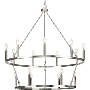 Pocohontas Crescent - 15 Light Chandelier In New Traditional Style-38.37 Inches Tall and 35.5 Inches Wide - 1407114