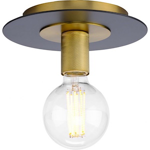 Fulford Ridings - 1 Light Flush Mount In Industrial Style-3.25 Inches Tall and 8 Inches Wide - 1407413