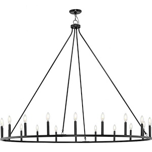 Pocohontas Crescent - 20 Light Chandelier-48.12 Inches Tall and 61.12 Inches Wide - 1407718