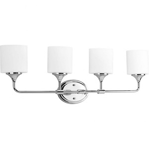 Crescent Woodlands - 4 Light - Oval Shade in Modern style - 33.25 Inches wide by 11.13 Inches high - 1407845