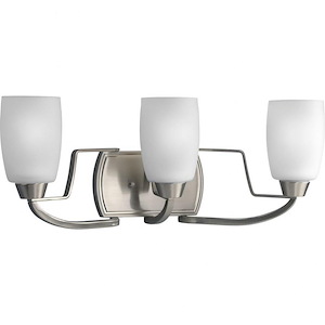 Fisher Paddock - 3 Light - Trumpet Shade in Modern style - 21 Inches wide by 8.25 Inches high - 1408314