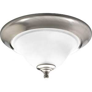 Selwyn Place - Close-to-Ceiling Light - 2 Light - Bowl Shade in Transitional and Traditional style - 15 Inches wide by 7.5 Inches high - 1408109