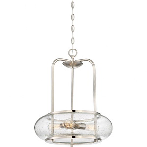 Albion Oval - 3 Light Large Pendant - 1245672