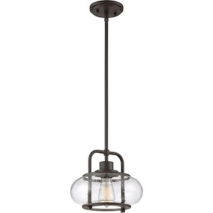 Albion Oval - 1 Light Mini Pendant - 1245864