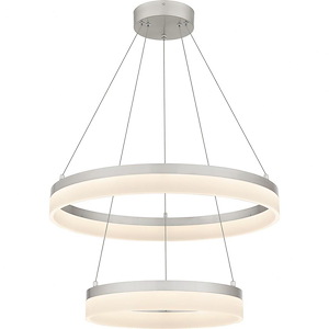 Saunders Ground - 58W LED Pendant-10.5 Inches Tall and 23.75 Inches Wide - 1382815