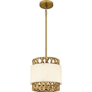 Hawk Green - 1 Light Mini Pendant-10.25 Inch Tall and 10 Inch Wide - 1383025