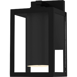 Ringwood Parc - 15W 1 LED Outdoor Wall Lantern-10 Inch Tall and 5.75 Inch Wide - 1383073