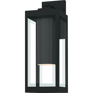 Ringwood Parc - 15W 1 LED Outdoor Wall Lantern-17 Inch Tall and 6 Inch Wide - 1383125