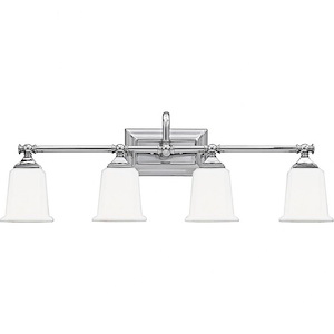 Balmoral South 4 Light Transitional Bathroom Light Fixture - 1247532
