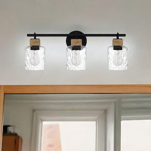 Corona Terrace - 3 Light Vanity Light In Coastal Style-9.25 Inches Tall and 24 Inches Wide - 1287342