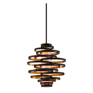 Dunlin Village - Three Light Pendant - 1247735