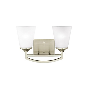 Manley Moor - Two Light Bathroom Light Fixture - 1248282
