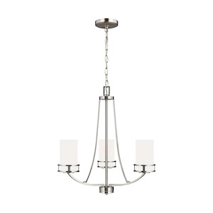 Craftsman Farmhouse Three Light Chandelier - 1248556