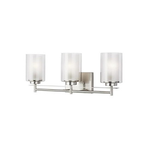 Haul Fron - 22.25 inch 27.9W 3 LED Bathroom Light Fixture - 1248637