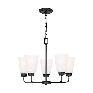 Hexham Court - 5 Light Chandelier-17 Inches Tall and 20.38 Inches Wide - 1332990