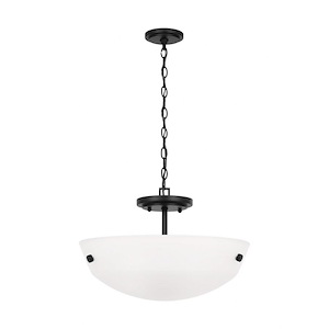 Hexham Court - 2 Light Convertible Pendant-10.5 Inches Tall and 15 Inches Wide - 1333007