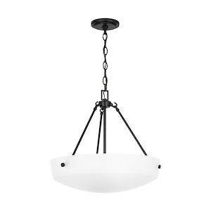Hexham Court - 3 Light Pendant-18.38 Inches Tall and 19.25 Inches Wide - 1333008