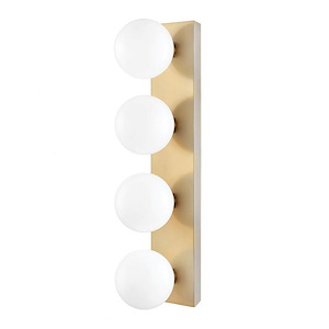 Trevor Paddock-16W 4 LED Bath Bracket in Modern Style-24.75 Inches Wide by 7 Inches High - 1249470