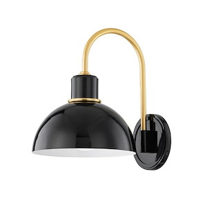 Myrtle Street - 1 Light Wall Sconce-11.5 Inches Tall and 8 Inches Wide - 1281697