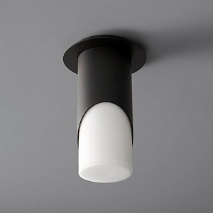 Dee Parade - 9.25 Inch 120V 5.1W 1 LED Large Glass Flush Mount - 1120637