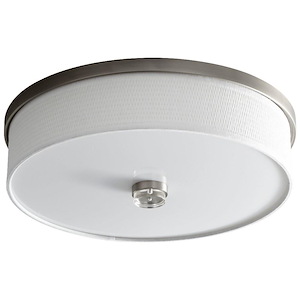 Selborne Hollies - 10.1W 2 LED Flush Mount with Emergency-5.25 Inches Tall and 14.5 Inches Wide - 1383297