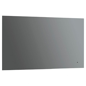 Nobel Square - 102.4W LED Rectangular Mirror-24 Inches Tall and 36 Inches Wide - 1332533