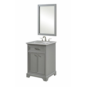 Lawn Brow - 24 Inch Single Bathroom Vanity Set - 1300458