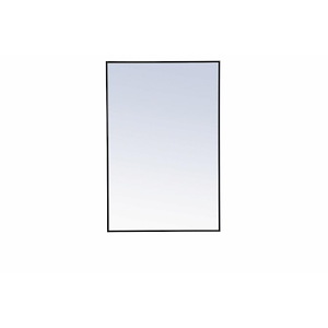 Rilstone Road - Metal Frame Rectangle Mirror-42 Inches Tall and 28 Inches Wide - 1300411