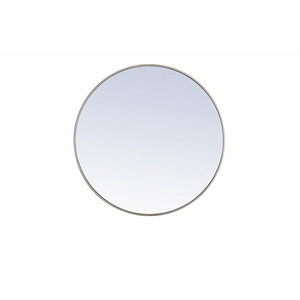 Rilstone Road - Round Metal Frame Mirror-36 Inches Tall and 36 Inches Wide - 1300266