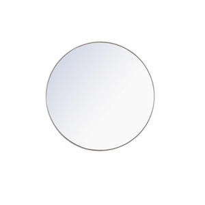 Rilstone Road - Round Metal Frame Mirror-42 Inches Tall and 42 Inches Wide - 1300569